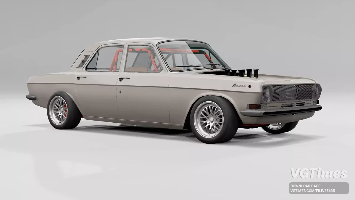 BeamNG.drive — Volga GAZ 24 v1.0 (0.36.x)