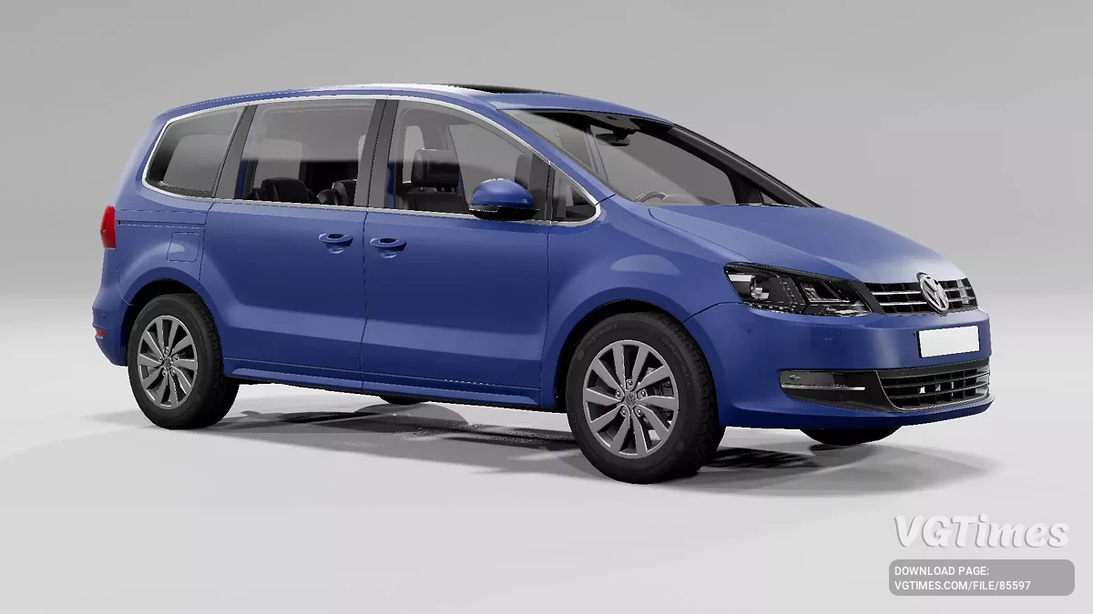 BeamNG.drive — Volkswagen Sharan (2016) v1.2 (0.36.x)