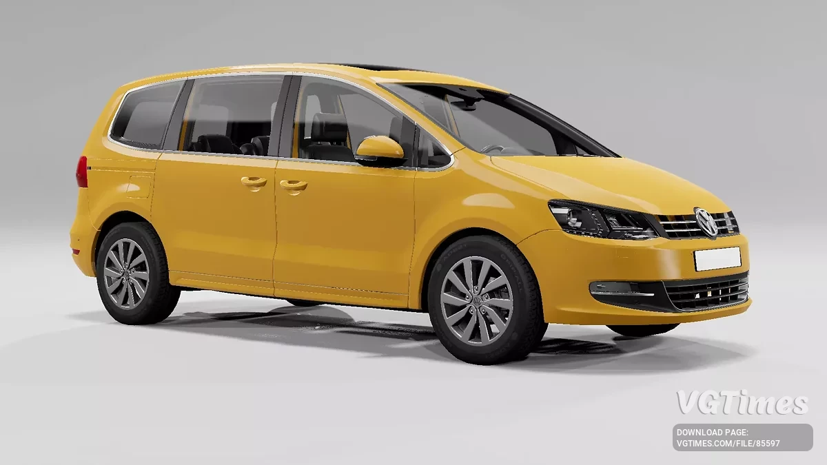 BeamNG.drive — Volkswagen Sharan (2016) v1.2 (0.36.x)