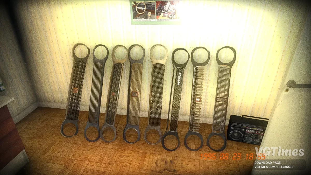 My Summer Car — Заниженая гоночная Сатсума, 2990 марки, CD диски на столе + моды