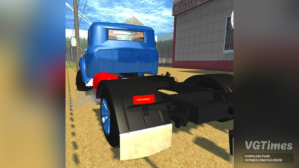 Simple Car Crash Physics Sim — Zil-130 Mercedes