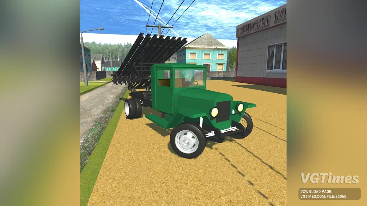 Simple Car Crash Physics Sim — ЗиС 5 Катюша