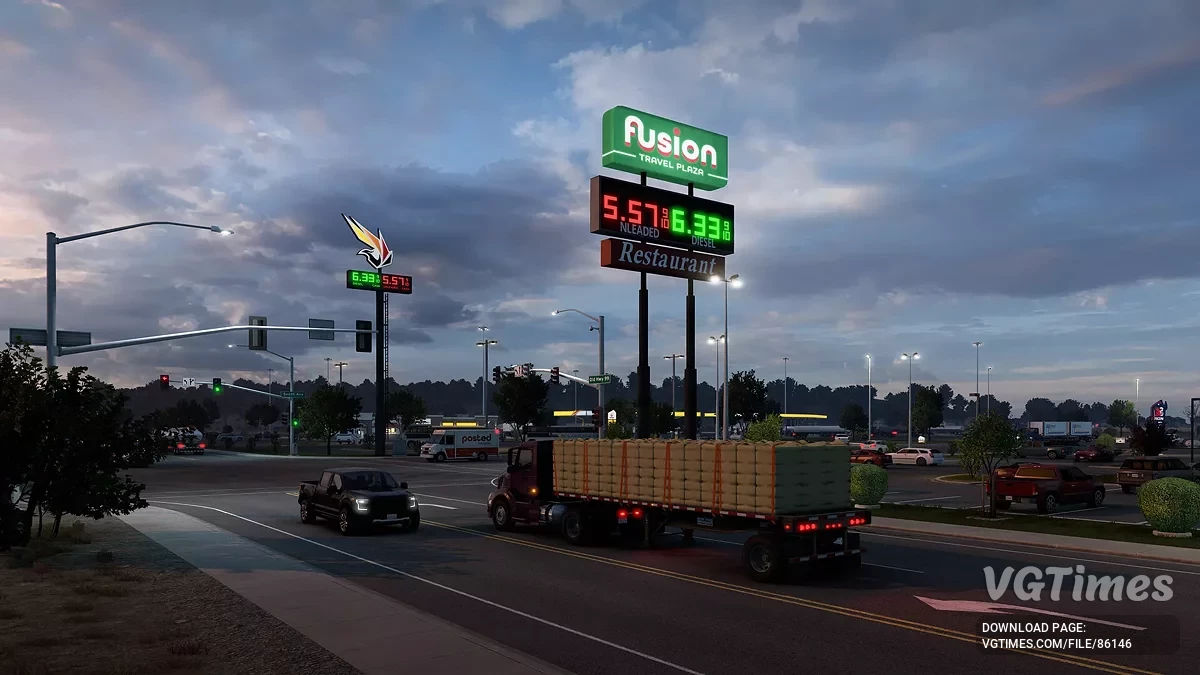American Truck Simulator — 100% дорог, все DLC [1.55]