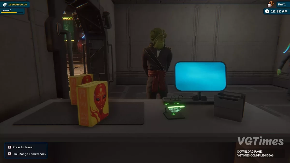 Alien Market Simulator — Начало игры, много денег [v0.06]