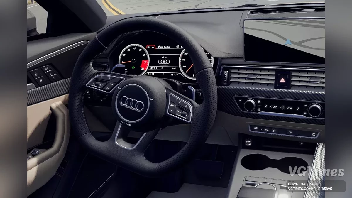 BeamNG.drive — Audi A4 B9 v3.0 (0.36.x)