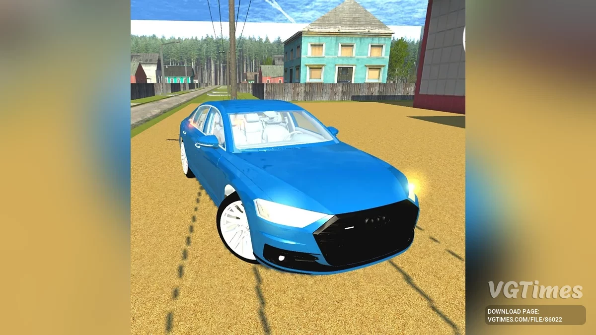 Simple Car Crash Physics Sim — Audi A8