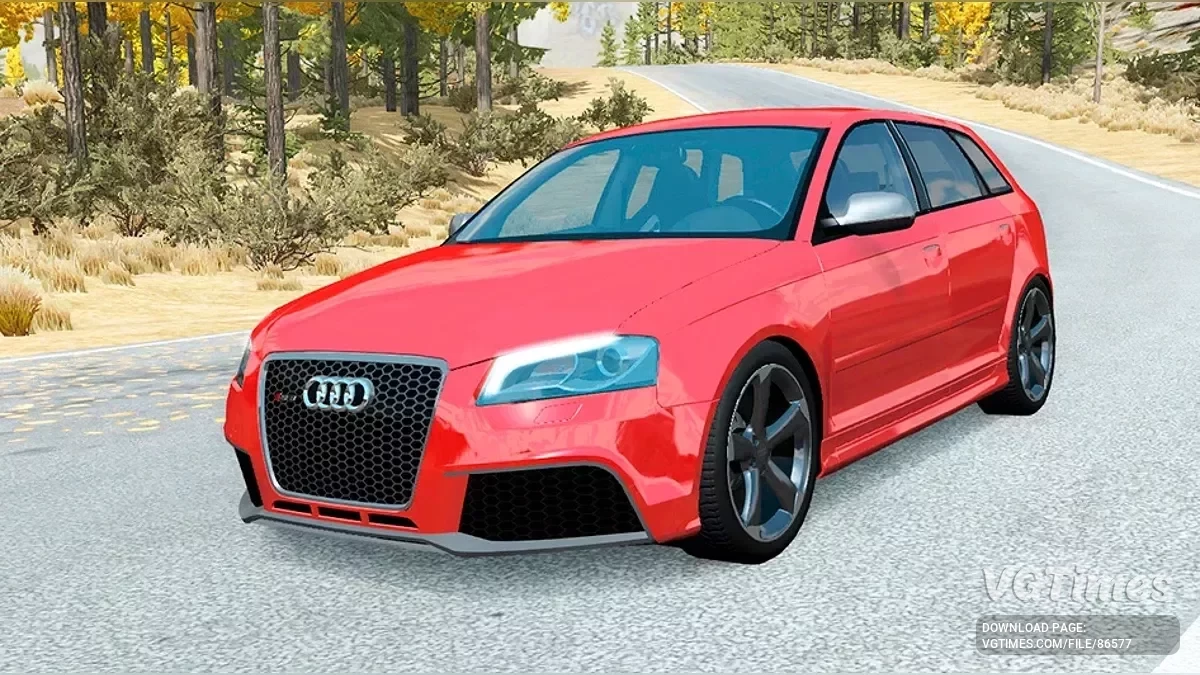 BeamNG.drive — Audi RS3 Sportback Remastered v2.18 (0.36.x)
