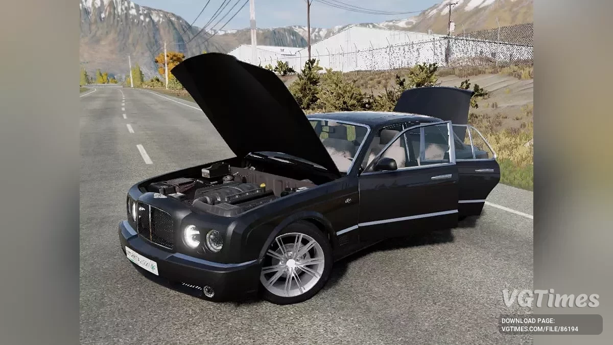 BeamNG.drive — Bentley Arnage T Facelift 1998-2009 v1.2 (0.36.x)