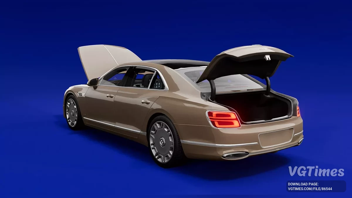 BeamNG.drive — Bentley Flying (0.36.x)