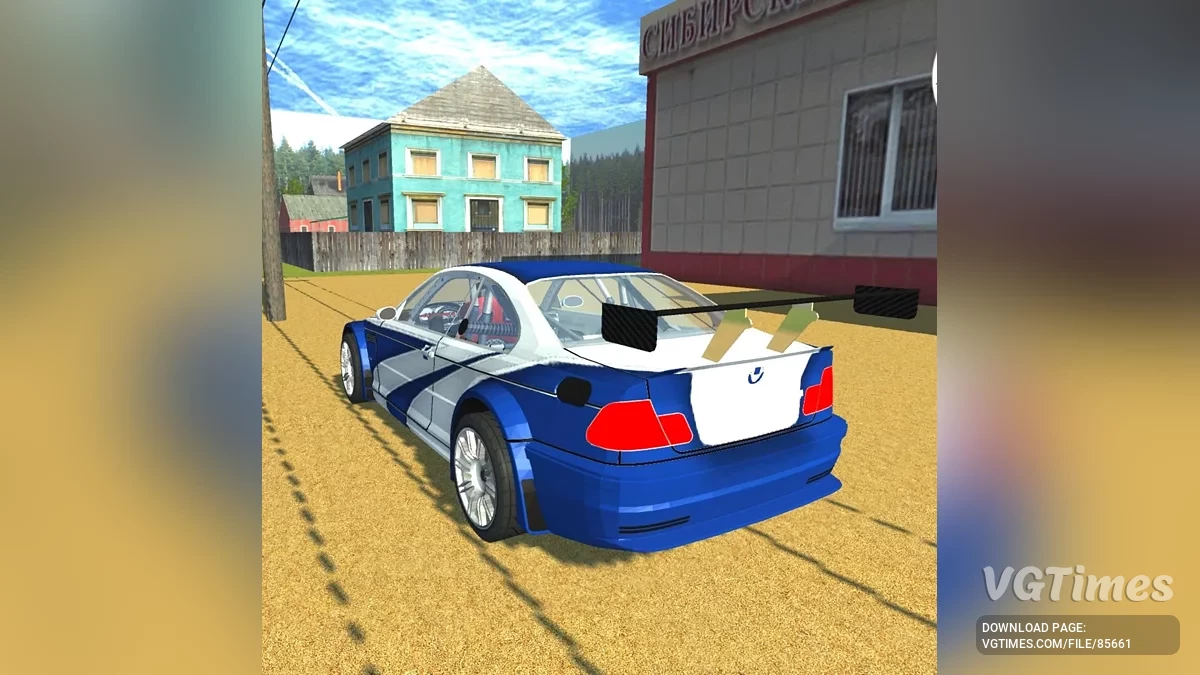 Simple Car Crash Physics Sim — BMW M3 NFS most wanted