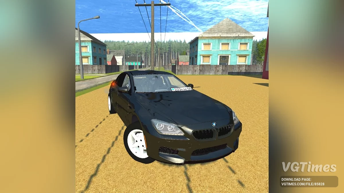 Simple Car Crash Physics Sim — BMW M6 Grand Coupe