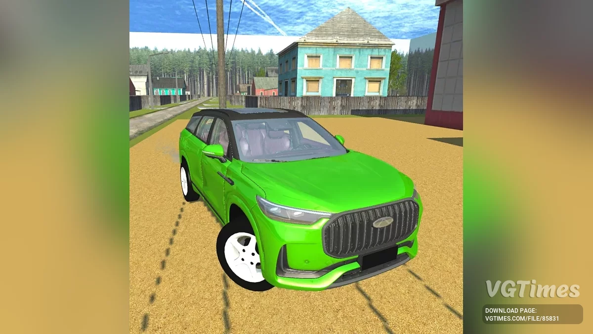 Simple Car Crash Physics Sim — Chery Tiggo 9