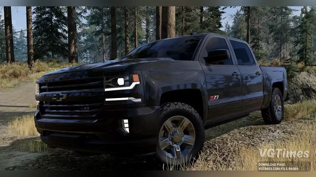 BeamNG.drive — Chevrolet Silverado (2016-2018) v1.0 (0.36.x)