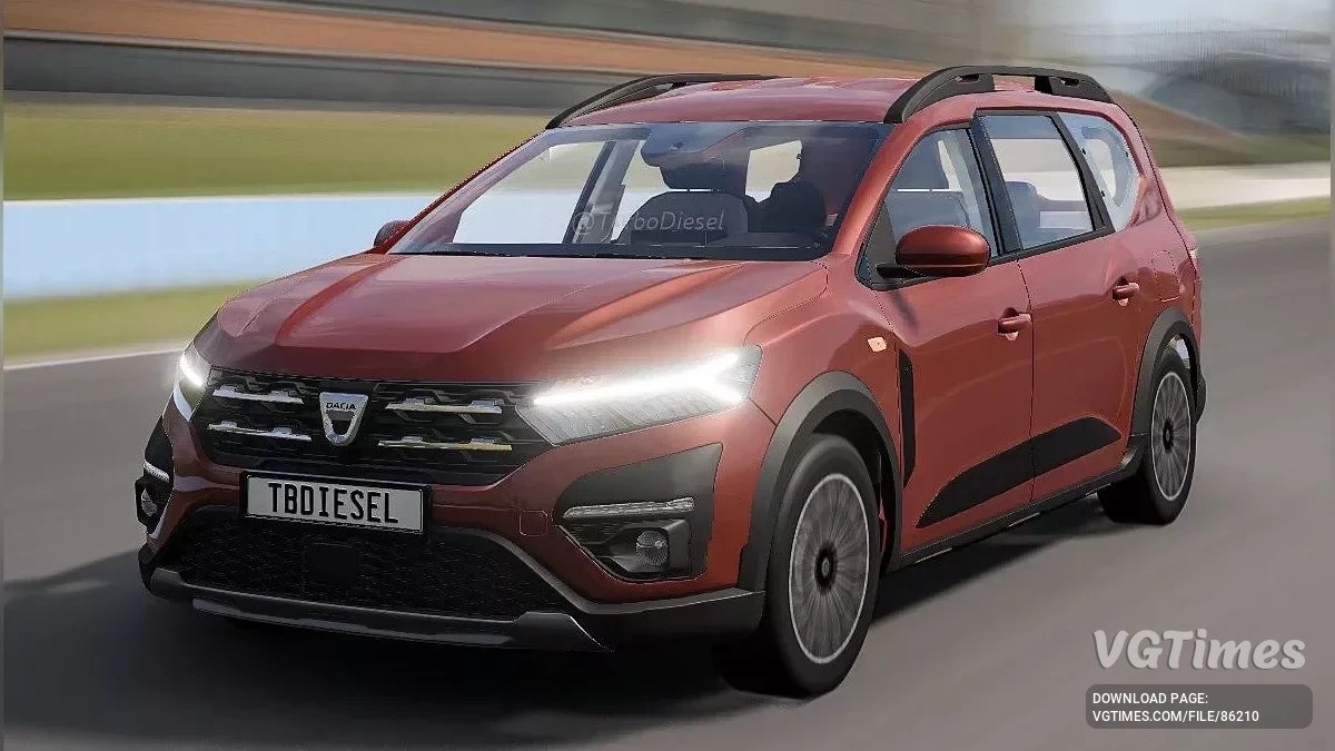 BeamNG.drive — Dacia Jogger 2021-2024 v4.0 (0.36.x)