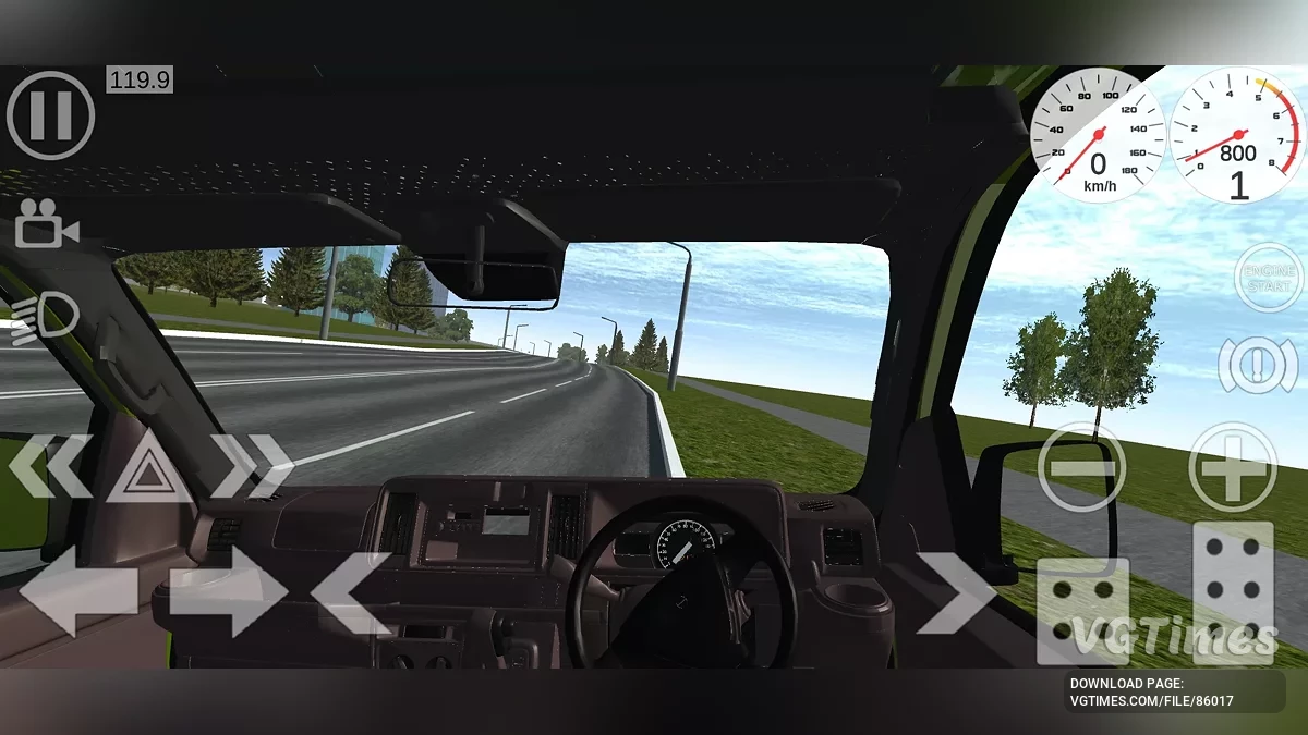 Simple Car Crash Physics Sim — Дайхатсу Хайджет с открытым среднемоторным блоком