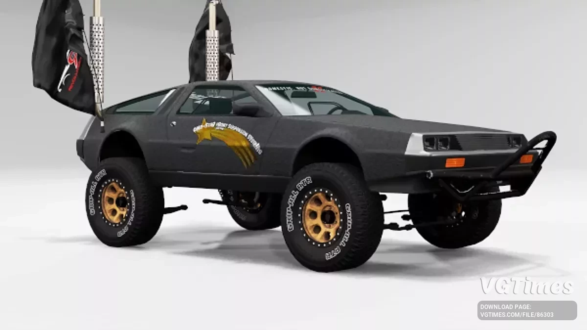 BeamNG.drive — DeLorean DMC-12 1982 v1.0.4 (0.36.x)