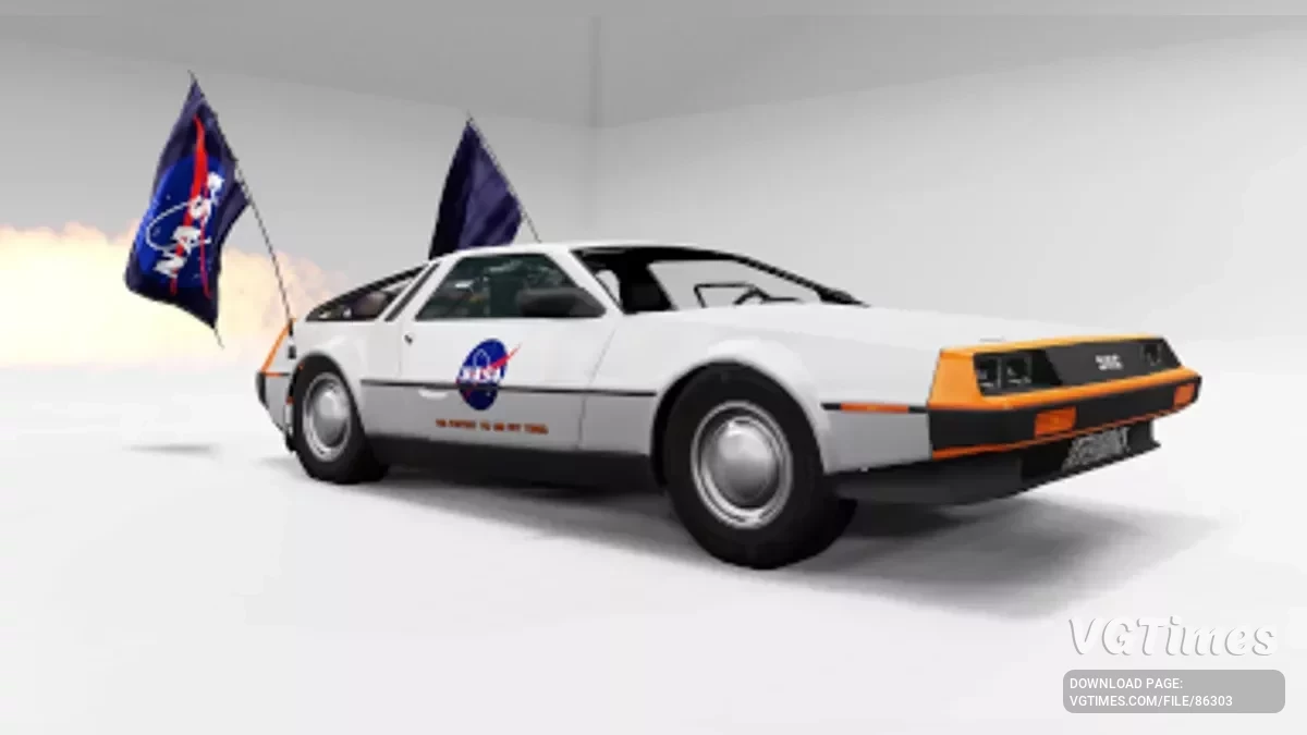 BeamNG.drive — DeLorean DMC-12 1982 v1.0.4 (0.36.x)