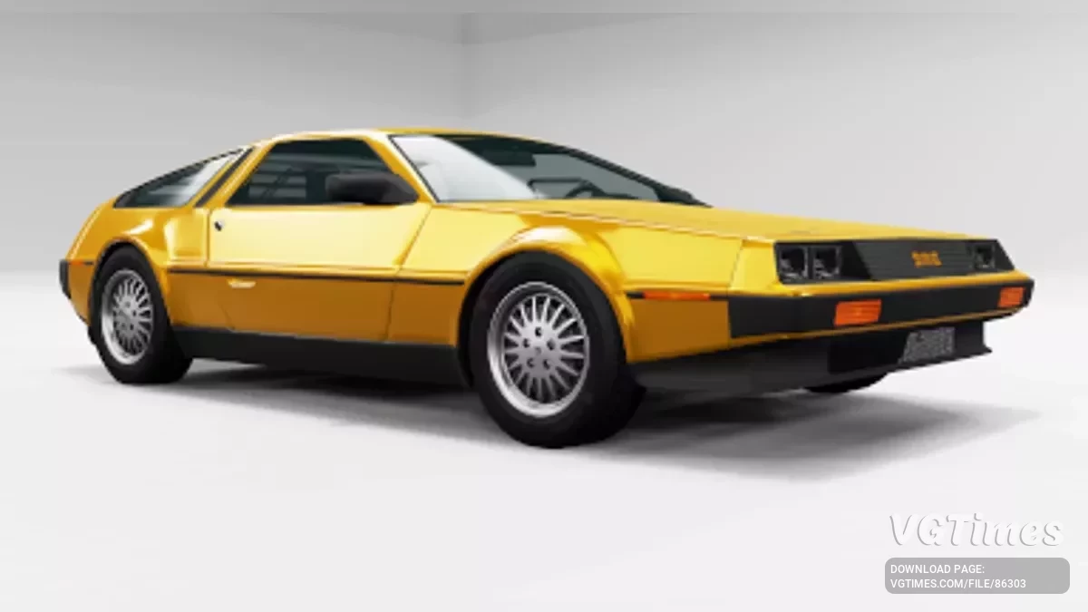 BeamNG.drive — DeLorean DMC-12 1982 v1.0.4 (0.36.x)