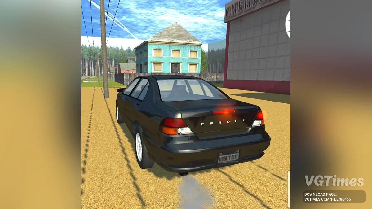 Simple Car Crash Physics Sim — Feroci из GTA