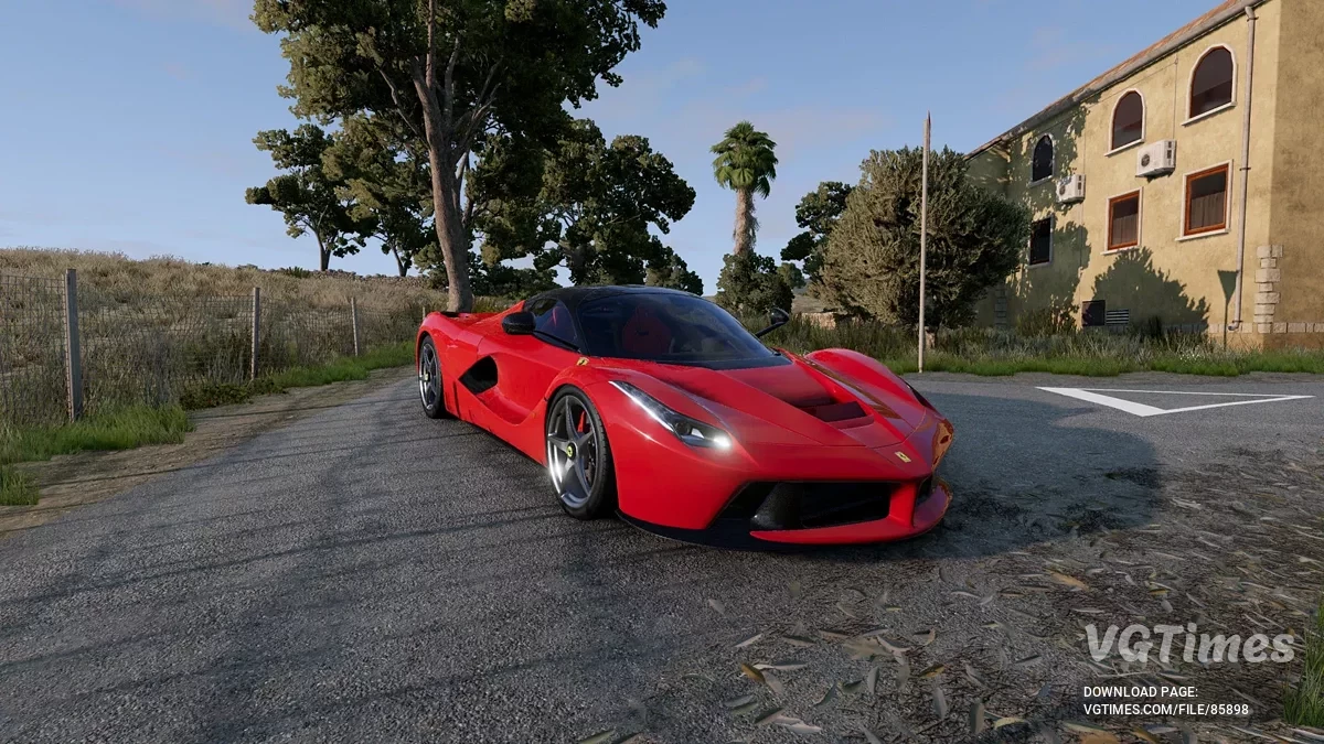 BeamNG.drive — Ferrari LaFerrari (with Aperta) v3.0 (0.36.x)