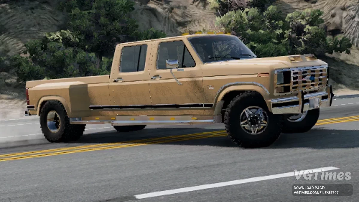 BeamNG.drive — Ford F350 SuperDuty 1986 v1.0 (0.36.x)