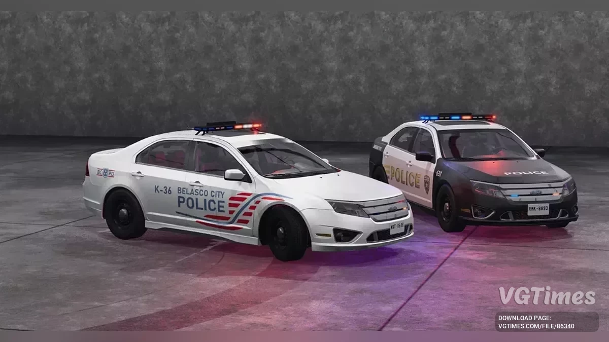 BeamNG.drive — Ford Fusion Sport 2011 (0.36.x)