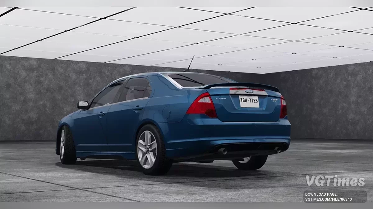 BeamNG.drive — Ford Fusion Sport 2011 (0.36.x)