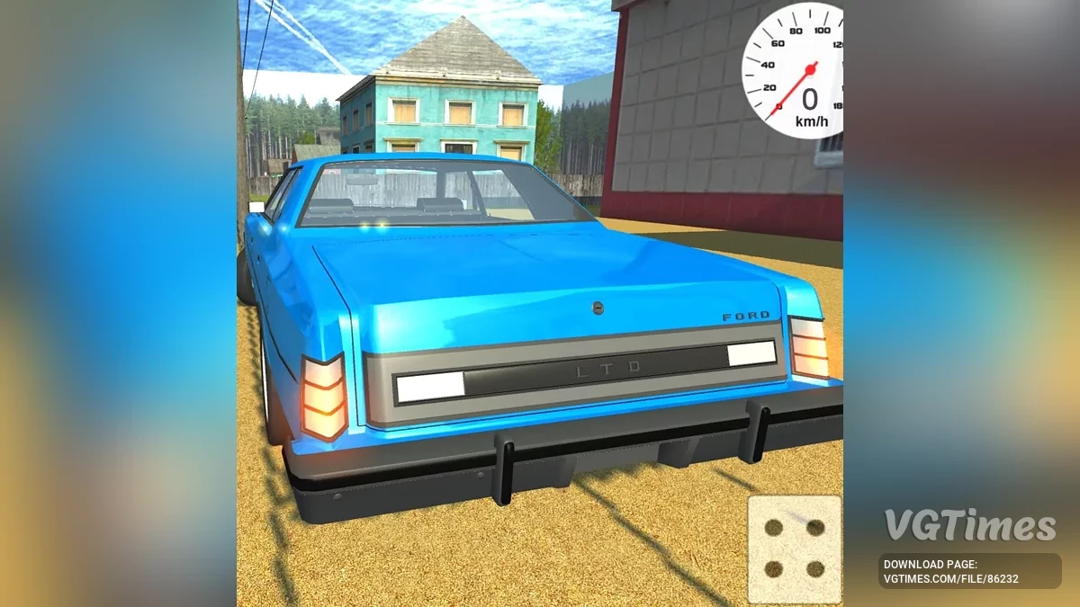 Simple Car Crash Physics Sim — Ford LTD 1975