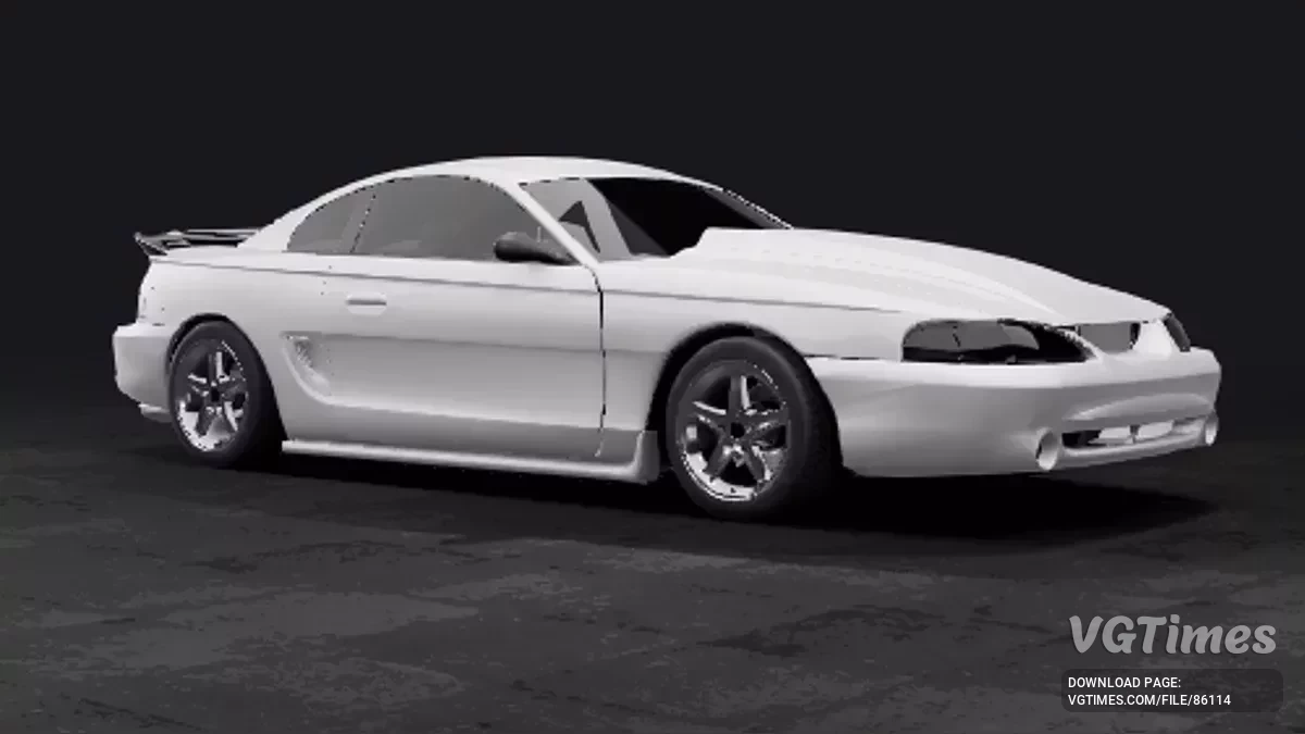 BeamNG.drive — Ford Mustang (SN95) v1.0 (0.36.x)