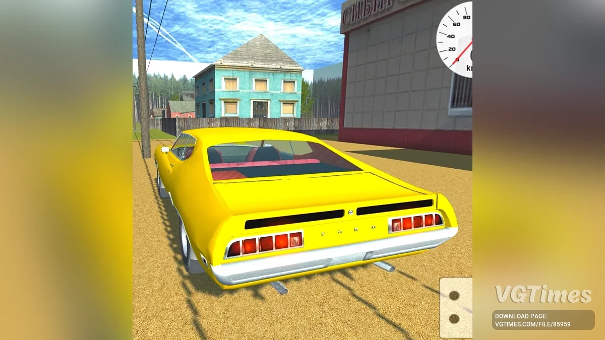 Simple Car Crash Physics Sim — Ford Torino