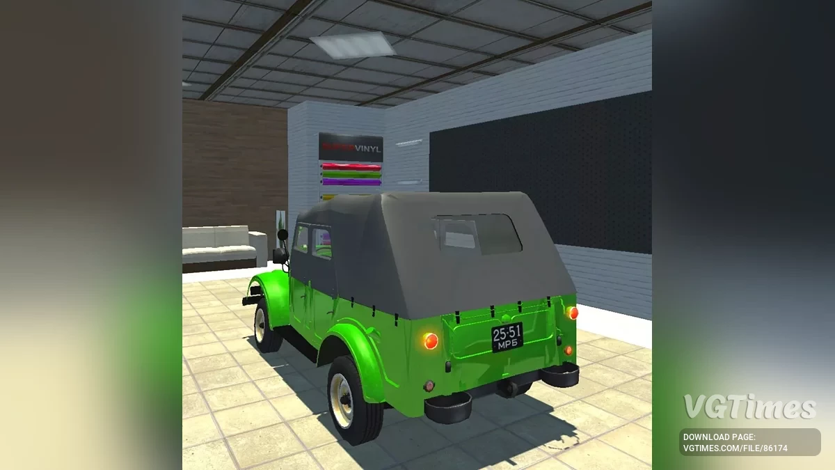 Not Simple Car Crash — Gaz 69A