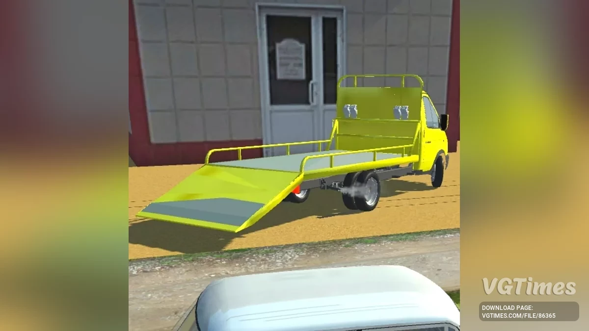 Simple Car Crash Physics Sim — Газель-эвакуатор