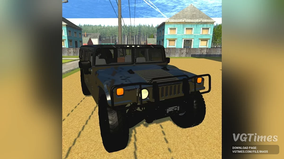 Simple Car Crash Physics Sim — Hummer H1