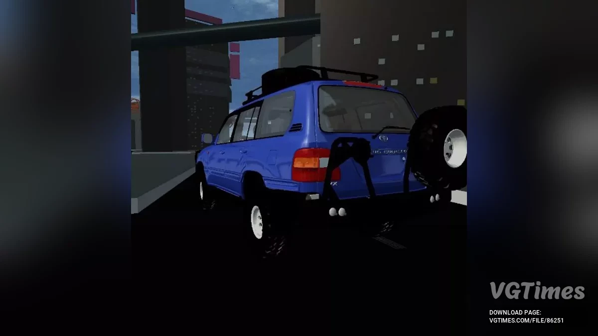 Simple Car Crash Physics Sim — Киберпанковый город