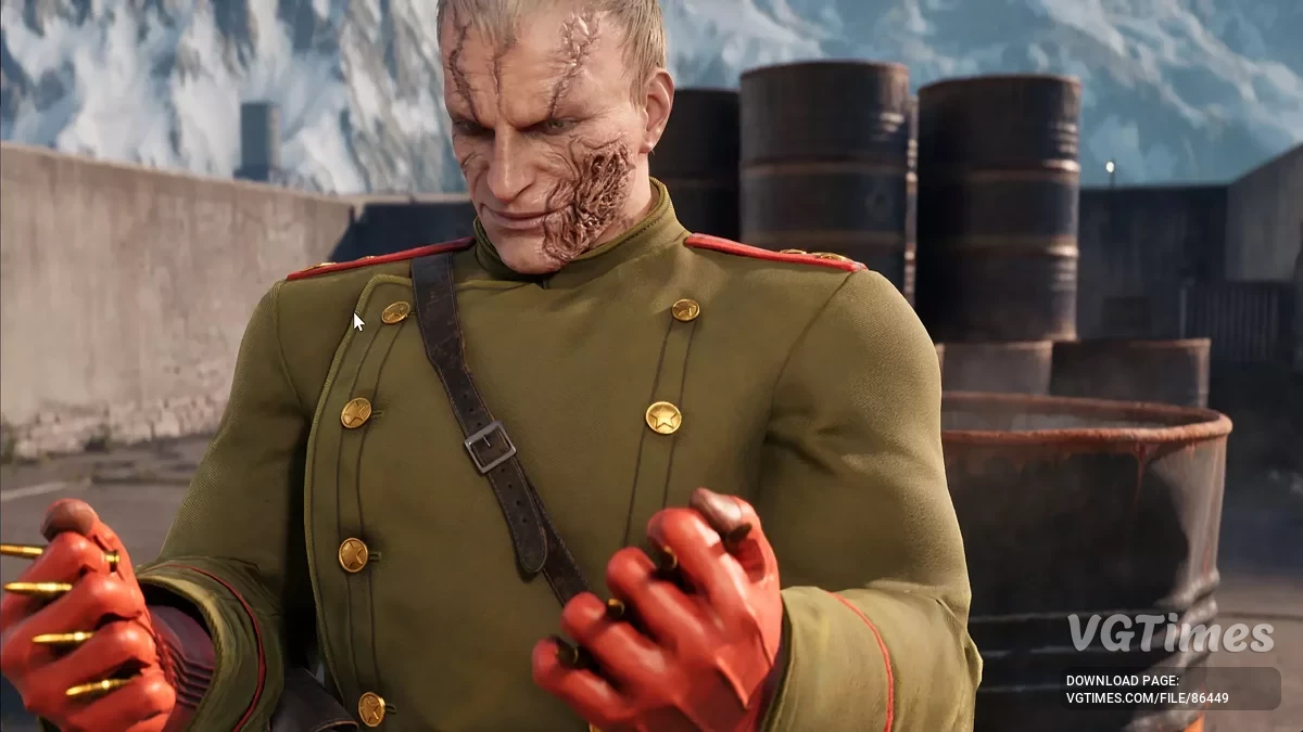 Metal Gear Solid Delta: Snake Eater — Классическое лицо Волгина