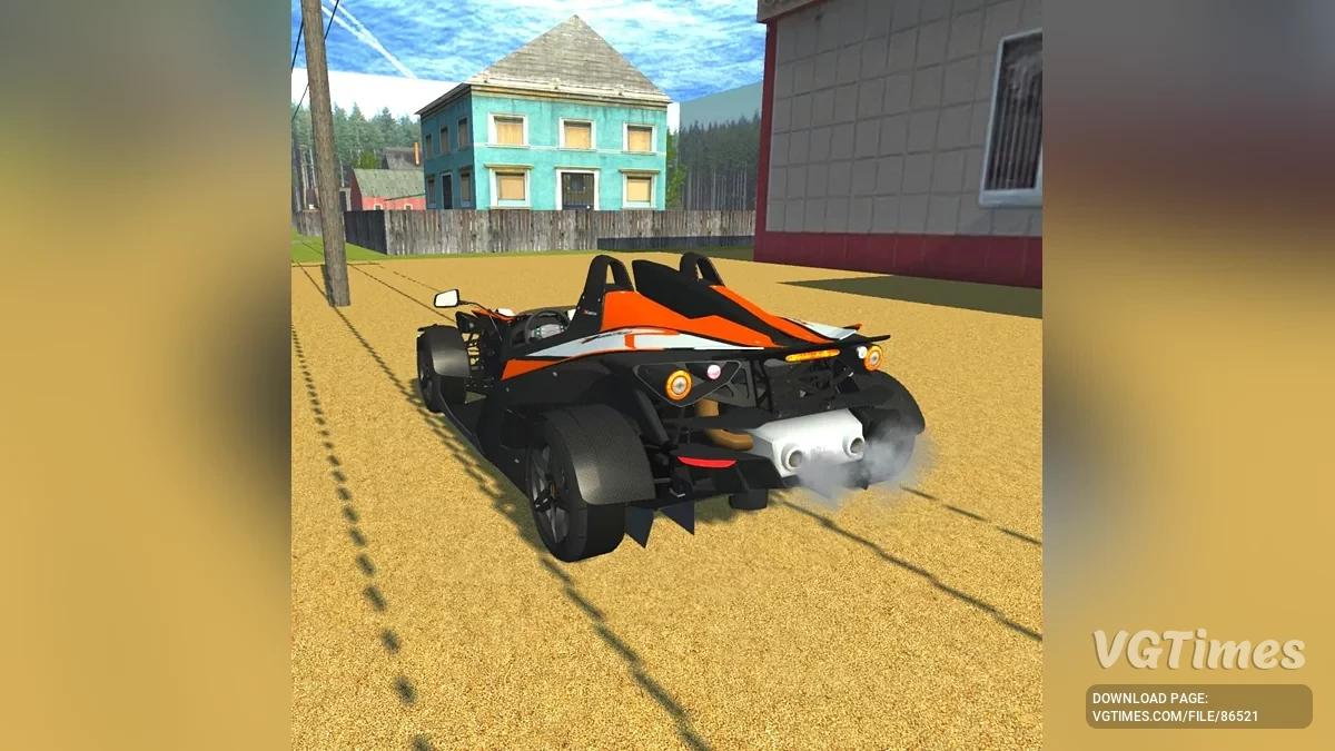 Simple Car Crash Physics Sim — KTM X-BOW R Vinyl