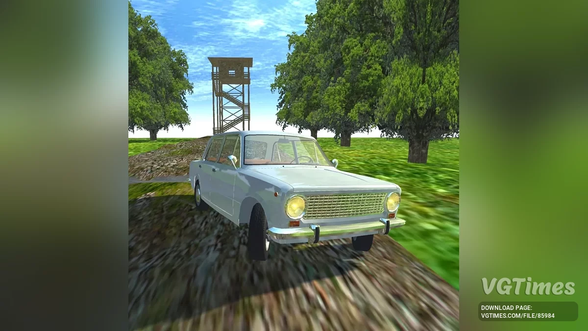 Simple Car Crash Physics Sim — Лес