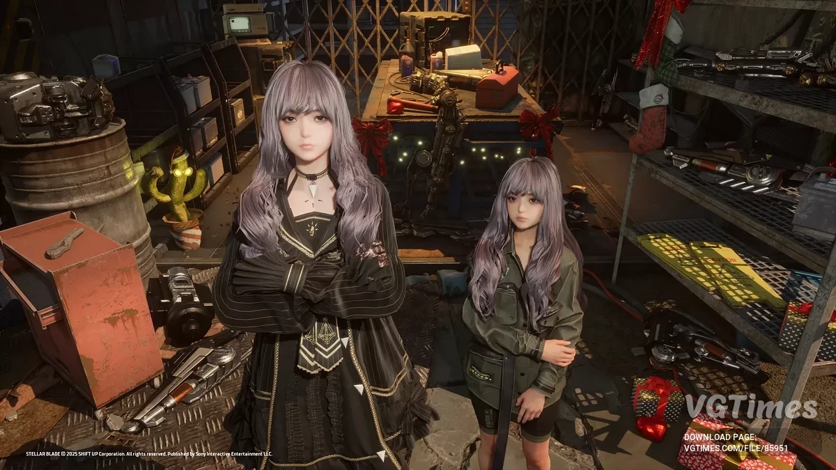 Stellar Blade — Лицо и волосы Каи [CNS]