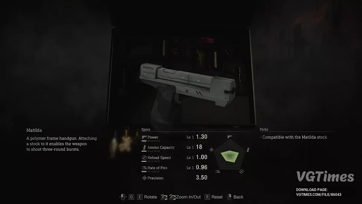 Resident Evil 4 Remake (2023) — M6H вместо «Матильды»