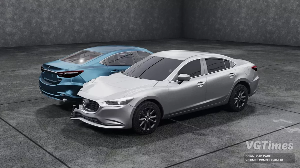 BeamNG.drive — Mazda 6 (2018) v1.0 (0.36.x)