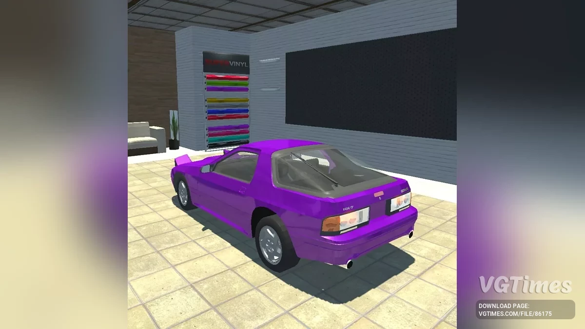 Not Simple Car Crash — Mazda RX7 FC