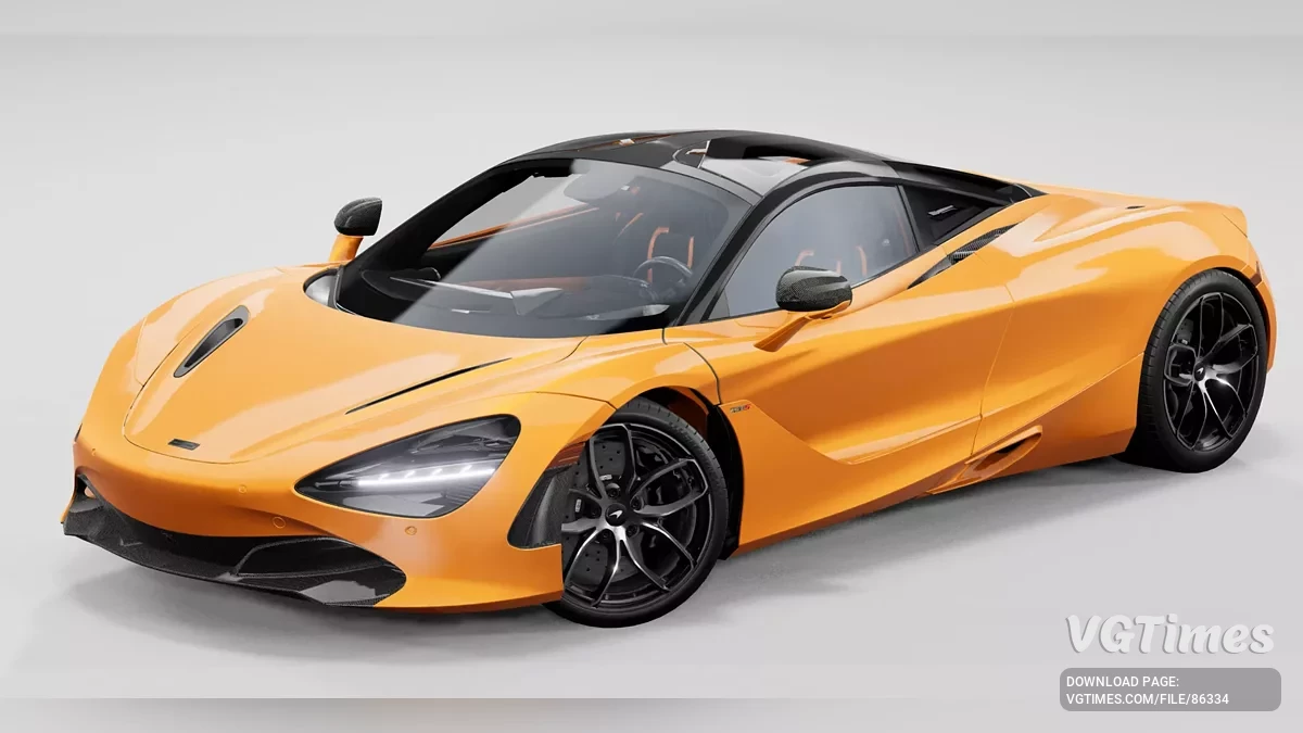 McLaren 720S Fix + Christmas lights v1.01 (0.36.x)