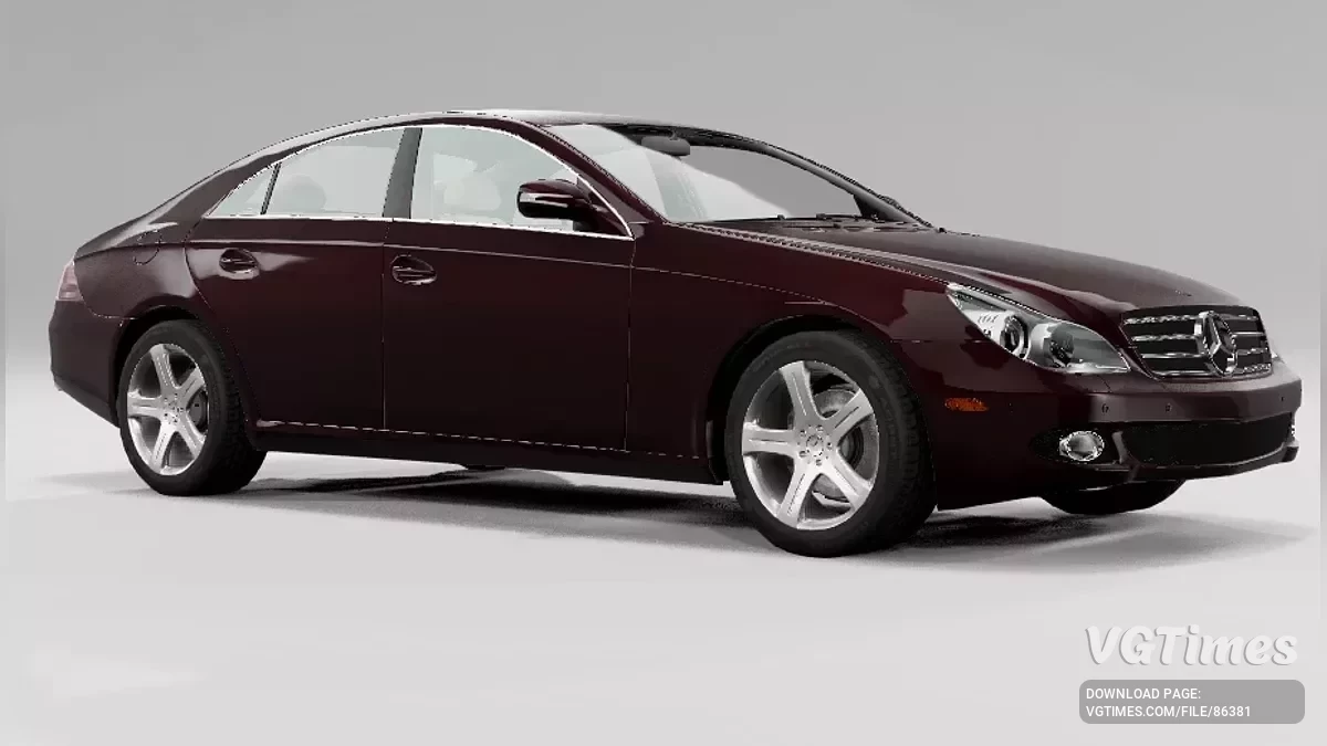 BeamNG.drive — Mercedes Benz CLS v3.6 (0.36.x)