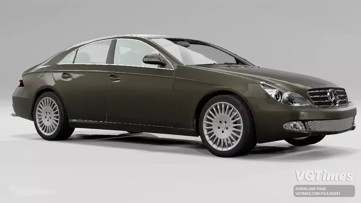 BeamNG.drive — Mercedes Benz CLS v3.6 (0.36.x)