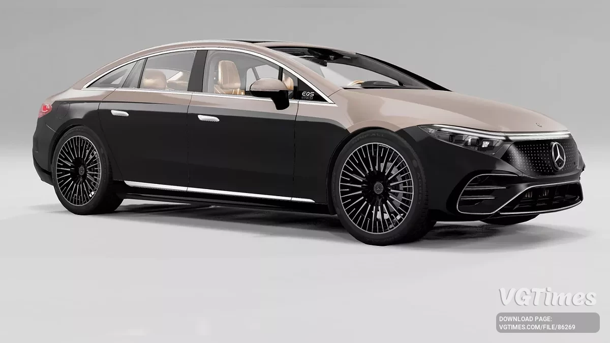 BeamNG.drive — MERCEDES-BENZ EQS (2024 model) (0.36.x)