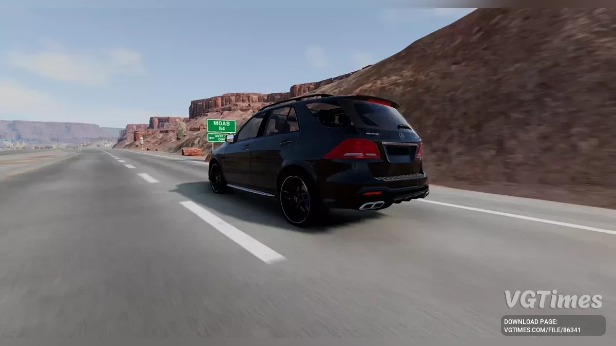 BeamNG.drive — Mercedes-Benz GLE W166