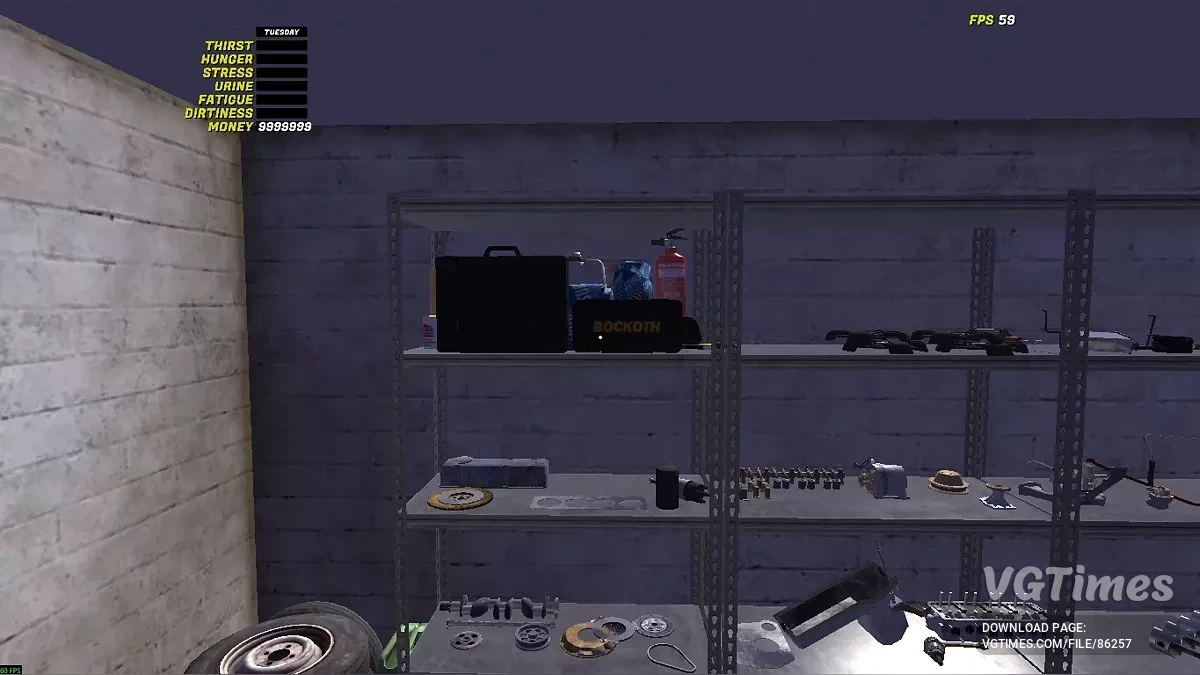 My Summer Car — Настроено зажигание, проведена диагностика аккумулятора и работает генератор