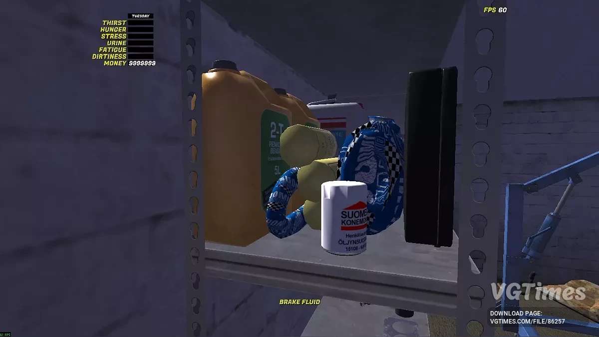 My Summer Car — Настроено зажигание, проведена диагностика аккумулятора и работает генератор