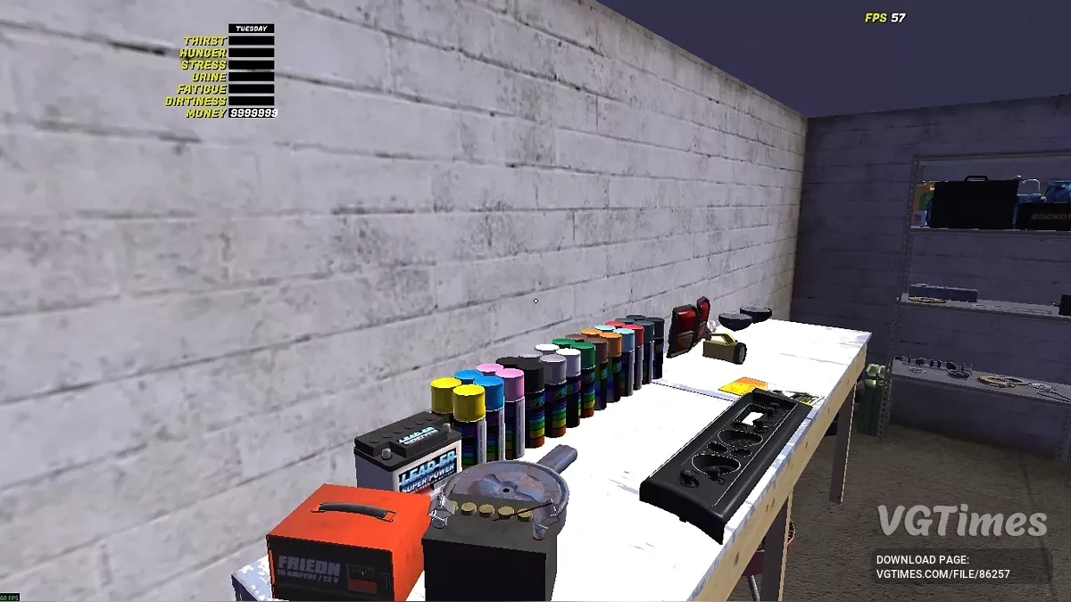 My Summer Car — Настроено зажигание, проведена диагностика аккумулятора и работает генератор