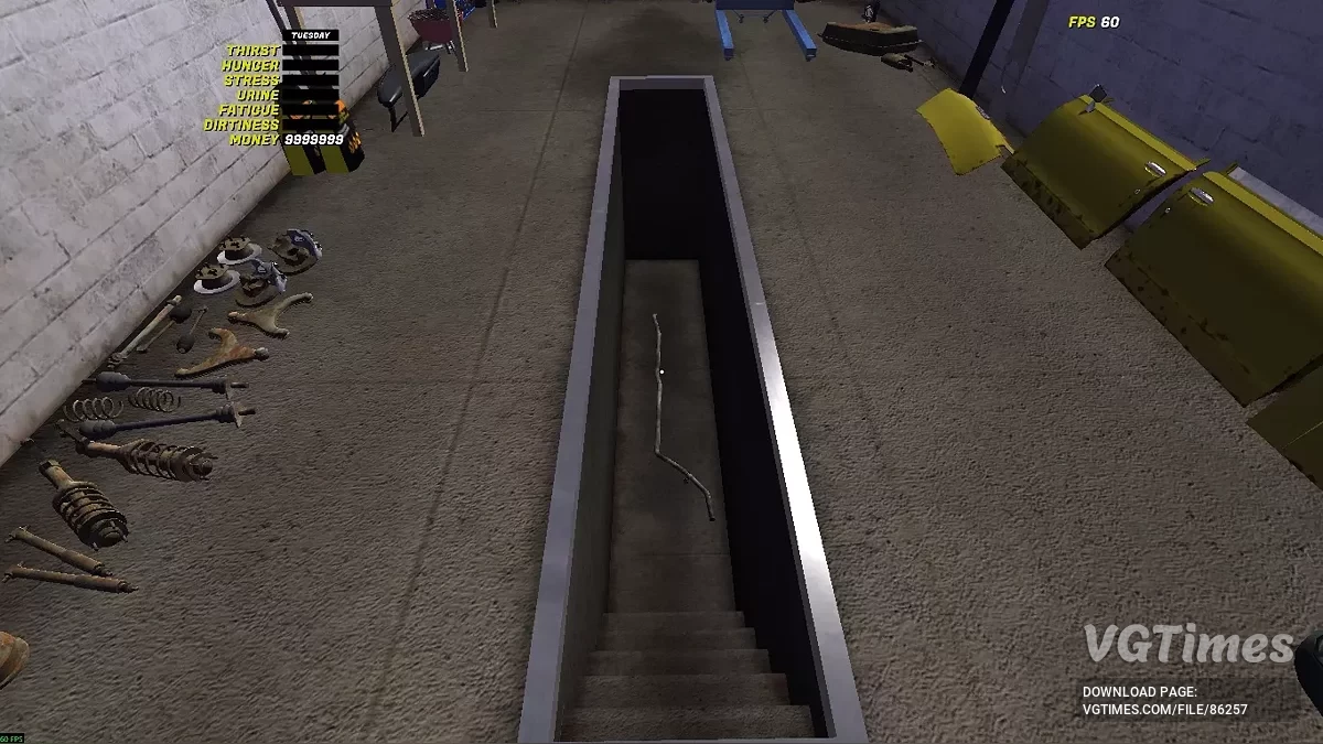 My Summer Car — Настроено зажигание, проведена диагностика аккумулятора и работает генератор